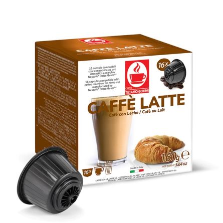 BONINI caffe latte - 1 boîte 16 capsules