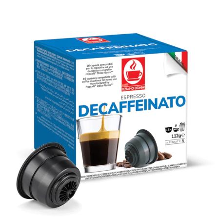 BONINI café decaffeinato - 1 boîte 16 capsules