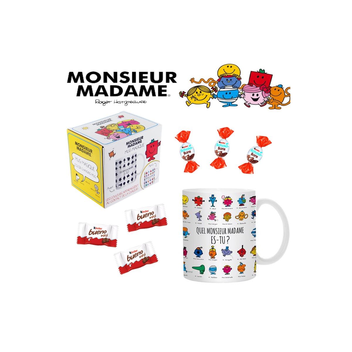 Mug Magique - MONSIEUR MADAME®