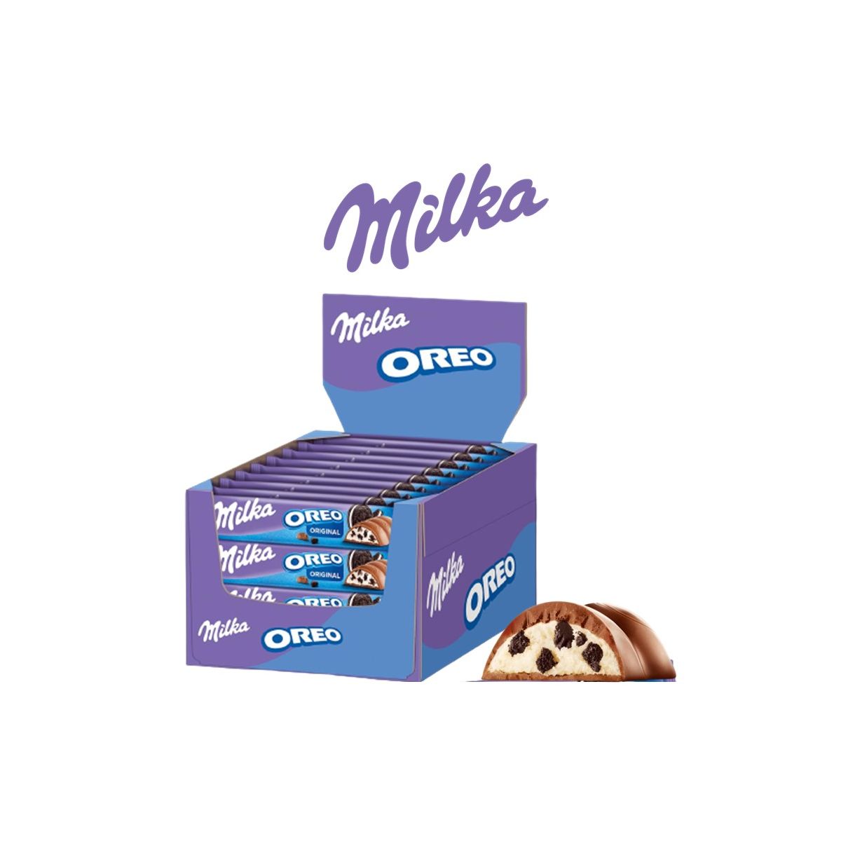 Barre Oréo 37 gr - MILKA®  36 pcs