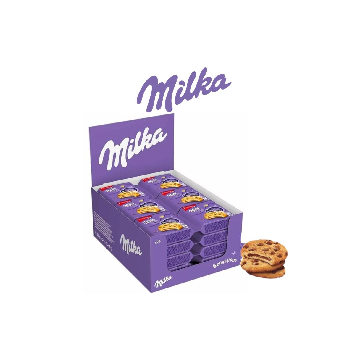 Cookies sensations - MILKA® 24 biscuits