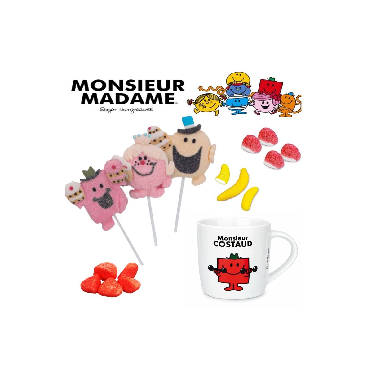 Mug Mr Costaud 26 pcs