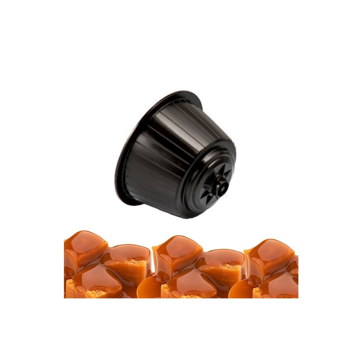 BONINI cappuccino caramel - 1 boîte 16 capsules