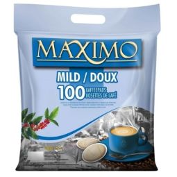 MAXIMO café doux 100 dosettes