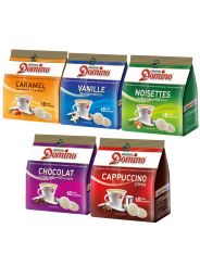 DOMINO assortiment - 5 sachets 18 dosettes