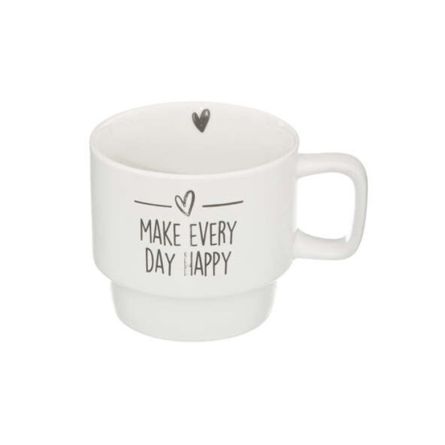 tasse 3: "make every day happy"