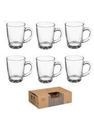 Lot de 6 tasses en verre 34cl