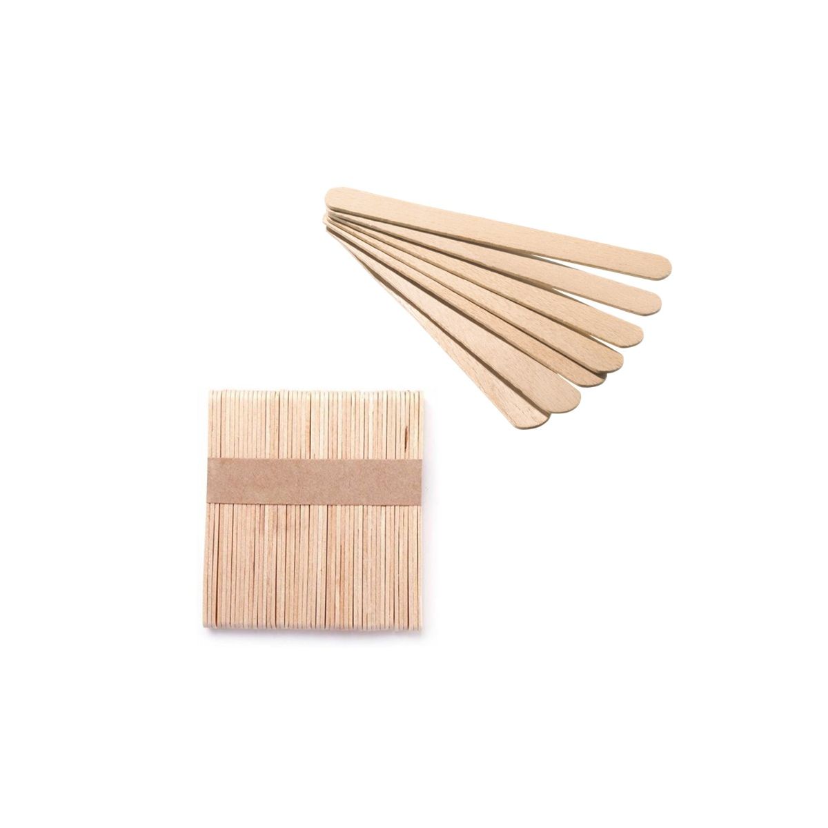 Spatule en carton 10,5cm - 100pcs