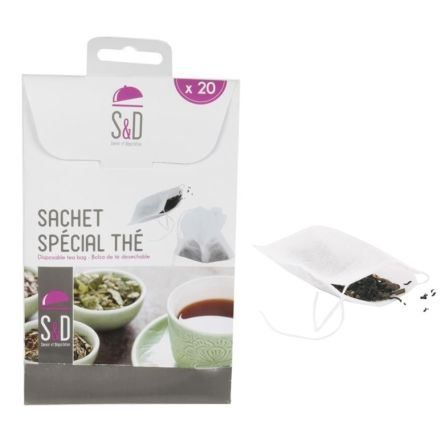 Sachets thé à remplir