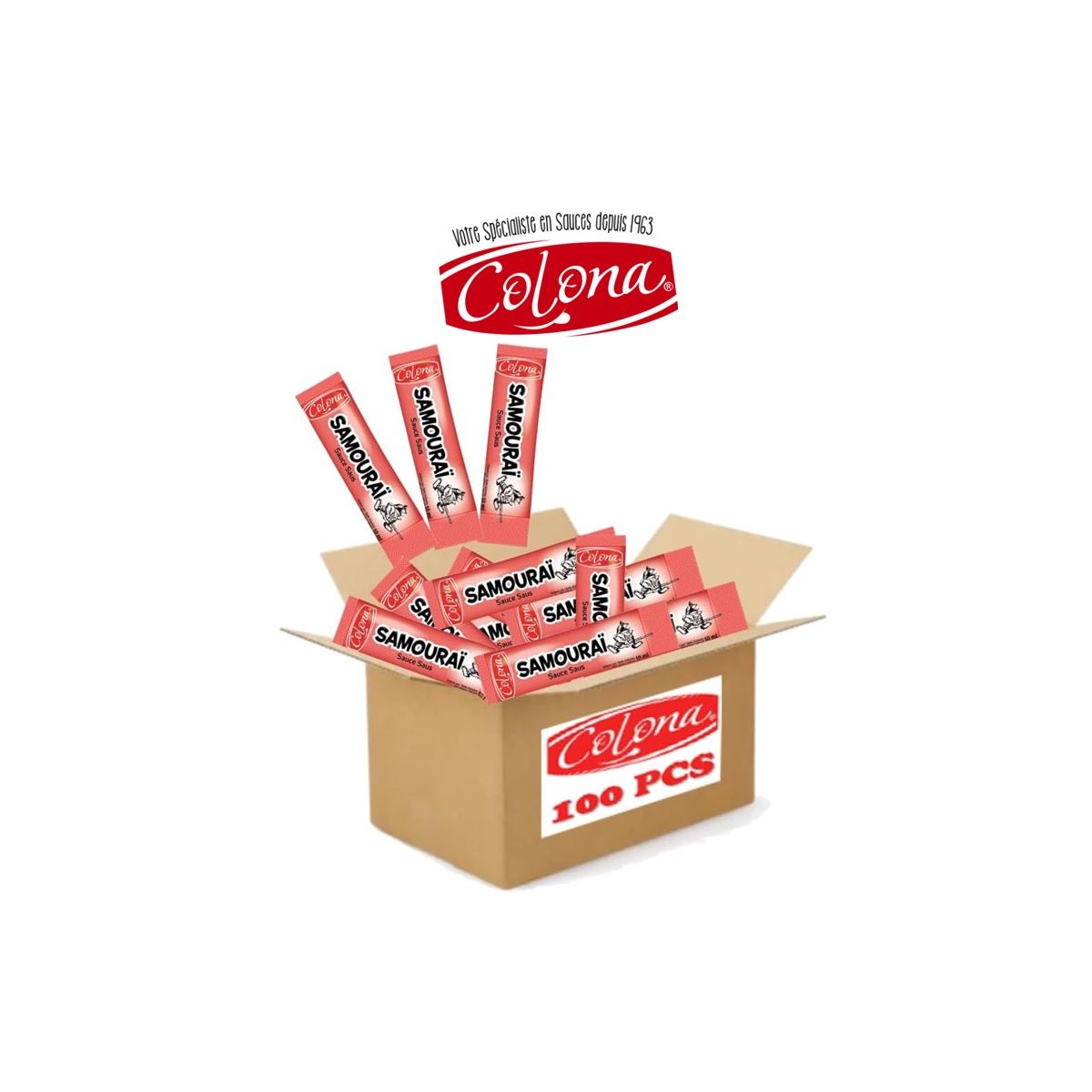 Stick de sauce samouraï - COLONA® 100 sticks