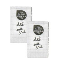 Sachet de sel 0.8 gr - LA CASE AUX EPICES® 100 pcs
