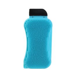 Éponges silicones réservoir + racloir bleu