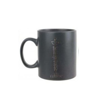 Mug barista en céramique noir 36 cl modèle aléatoire