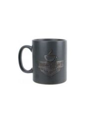 Mug barista en céramique noir 36 cl modèle aléatoire