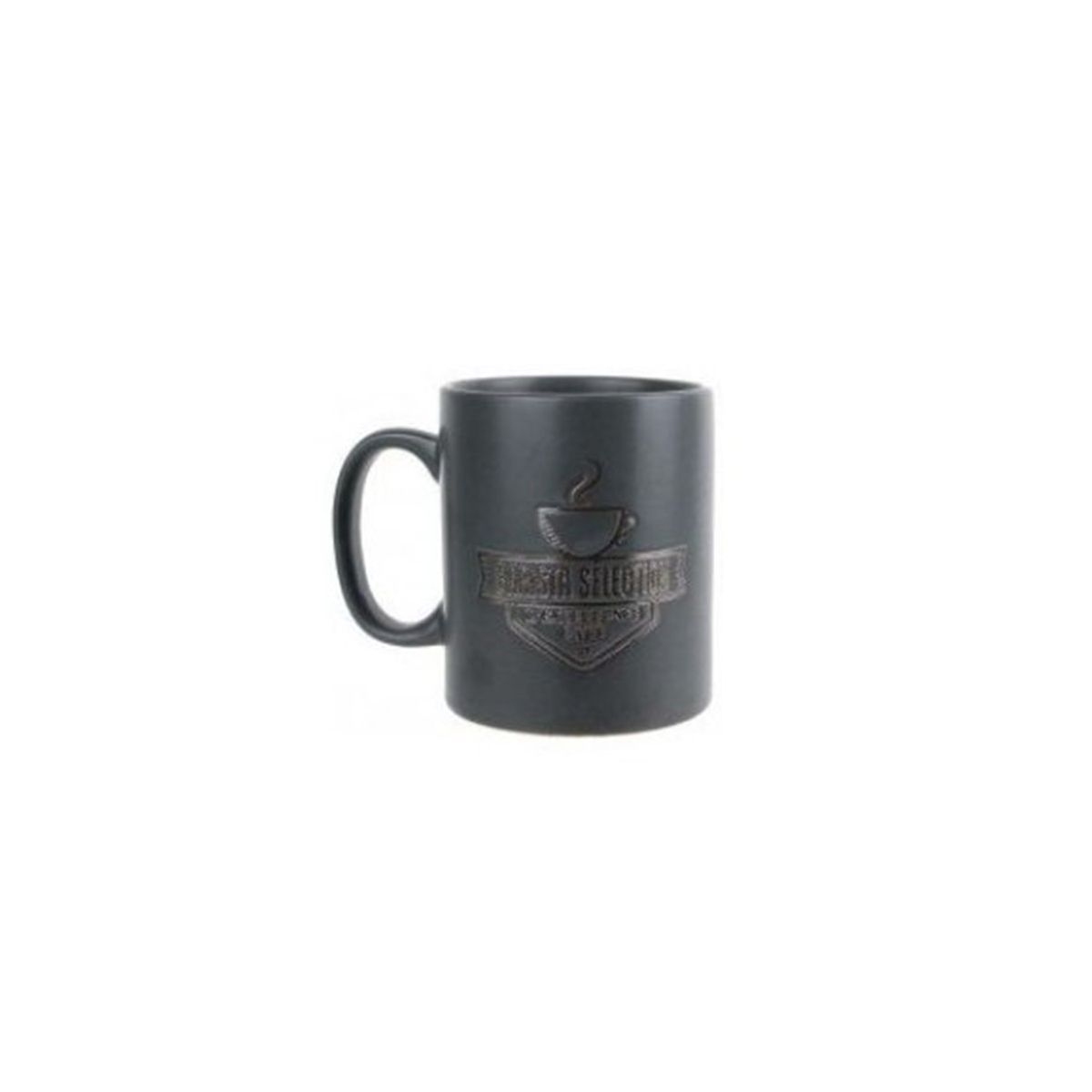 Mug barista en céramique noir 36 cl modèle aléatoire