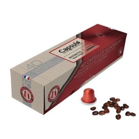 CAPSULO ristretto - capsules aluminium 40pcs