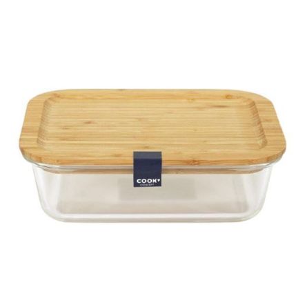 Collection verre & bambou 4 pcs lunch box 104cl