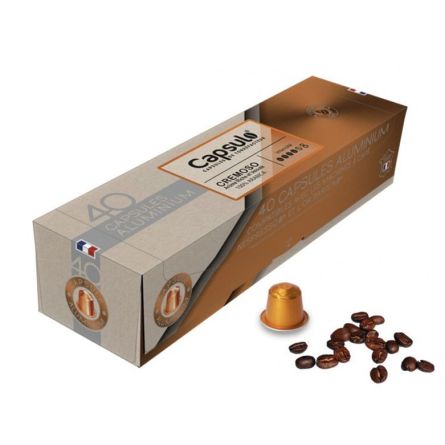 CAPSULO cremoso - capsules aluminium 40pcs