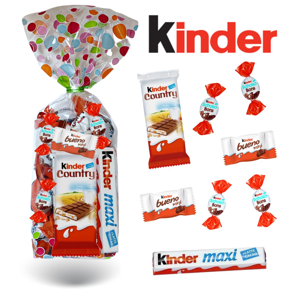 Chocolats Kinder® - Sachet 40 pcs