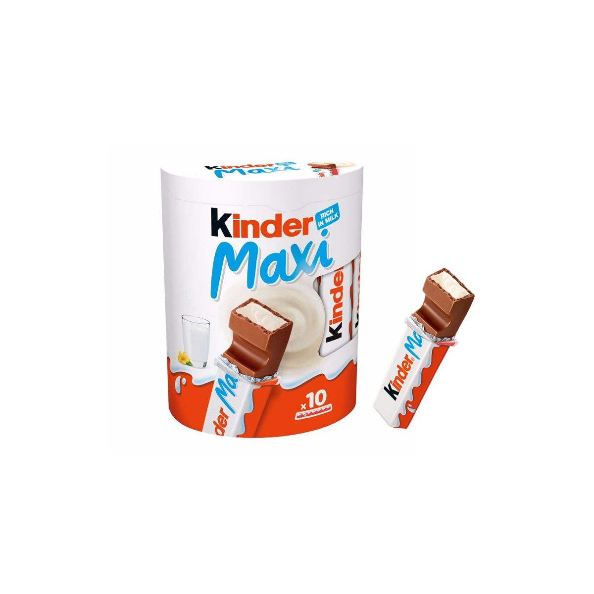 10 barres 21g KINDER® maxi