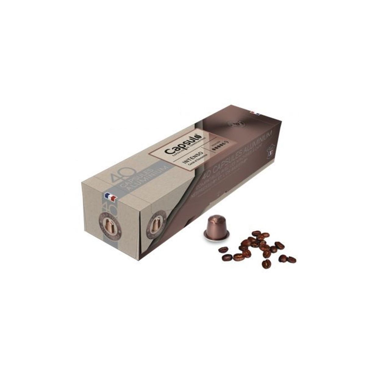 CAPSULO intenso - capsules aluminium 40pcs