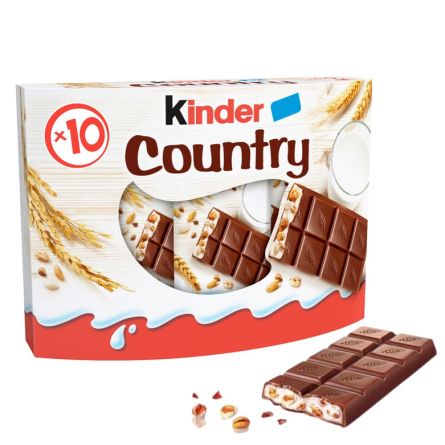 10 barres 23g KINDER® country