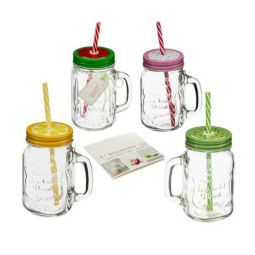 4 chopes à smoothie avec...