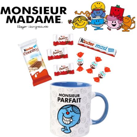 Mug Monsieur PARFAIT AVEC CHOCOLAT FACE AVANT