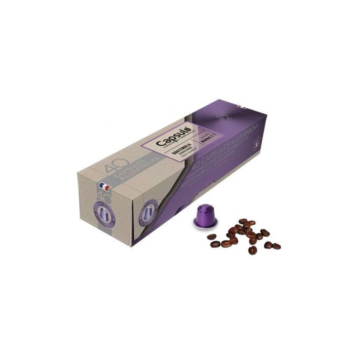 CAPSULO guatemala - capsules aluminium 40pcs