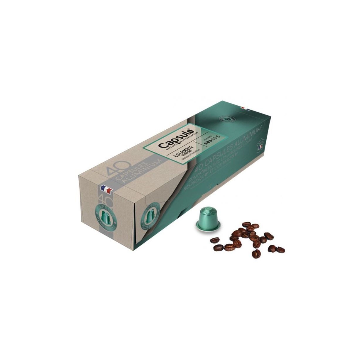 CAPSULO colombie - capsules aluminium 40pcs