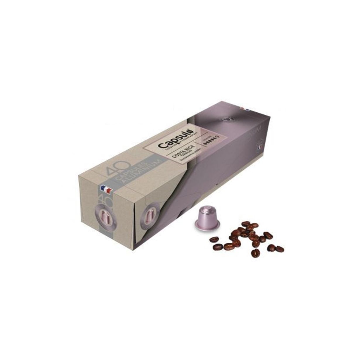 CAPSULO costa rica - capsules aluminium 40pcs