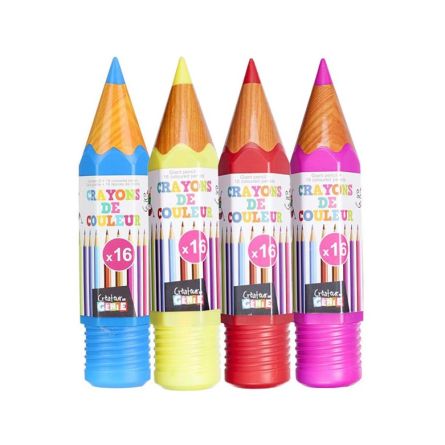 Crayons de couleur 16 pcs