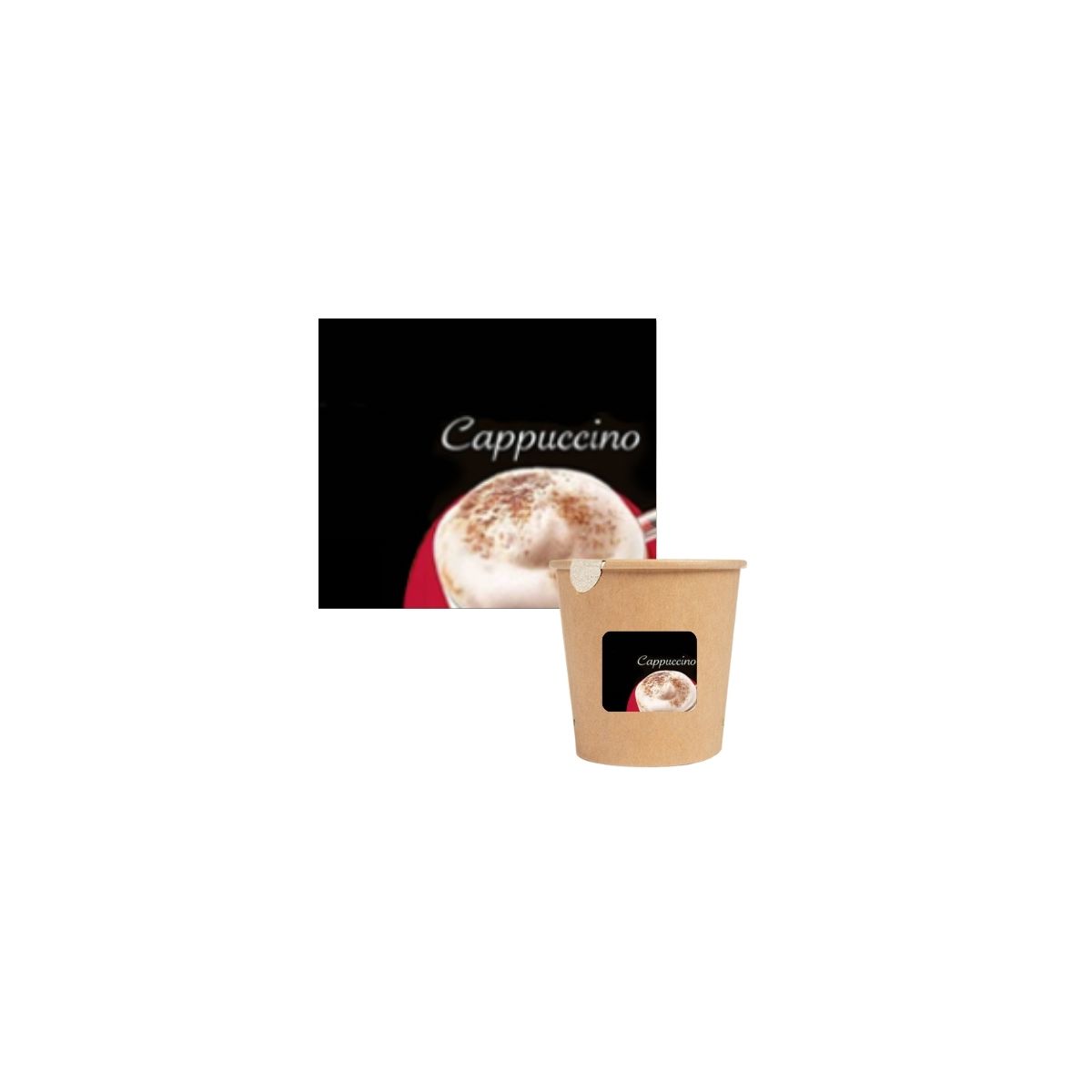 Cappuccino classique 15 gobelets