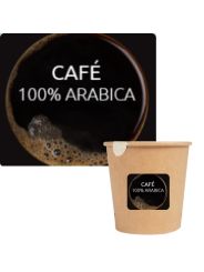 Café 100% Arabica 15 gobelets