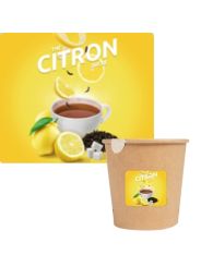 Thé citron 15 gobelets