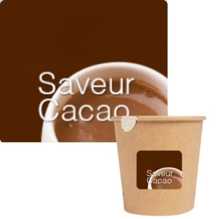 Chocolat chaud lacté 15 gobelets