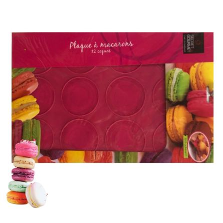 Plaques à macarons  12 coques