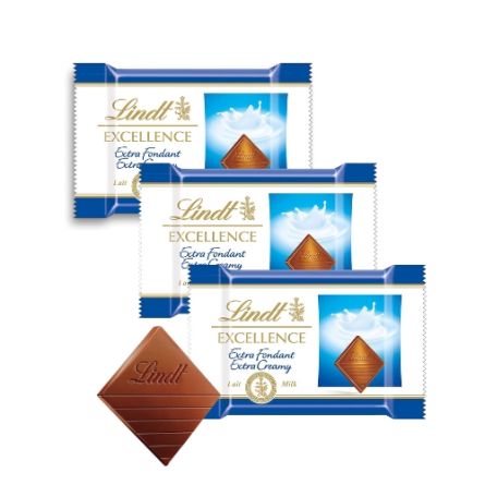 LINDT Mini excellence lait 40 pcs