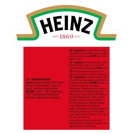 ketchup heinz ingrédients