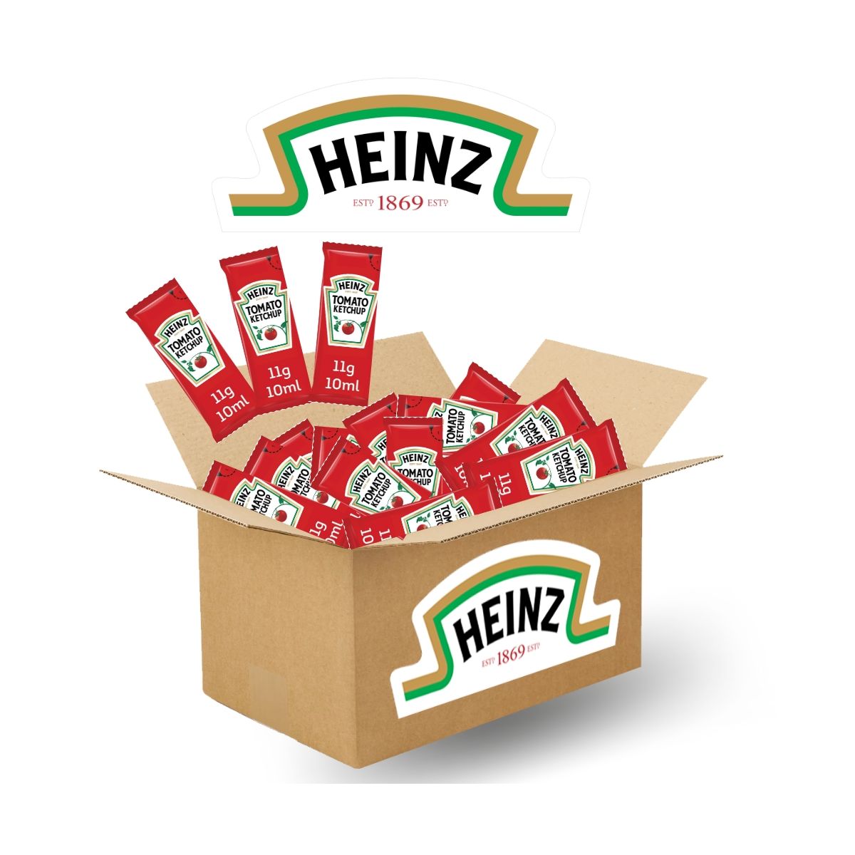 100 sticks ketchup heinz