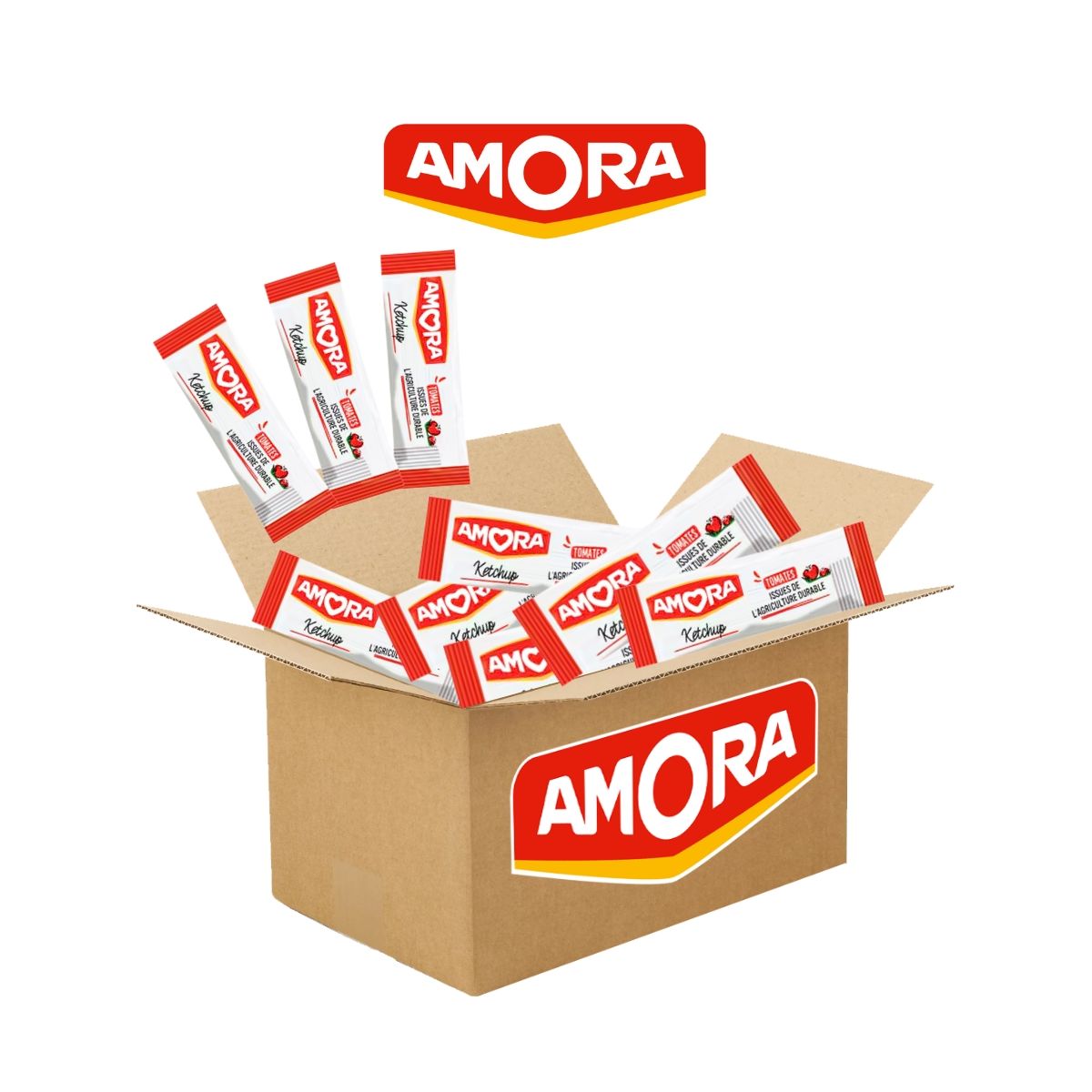 100 sticks ketchup amora