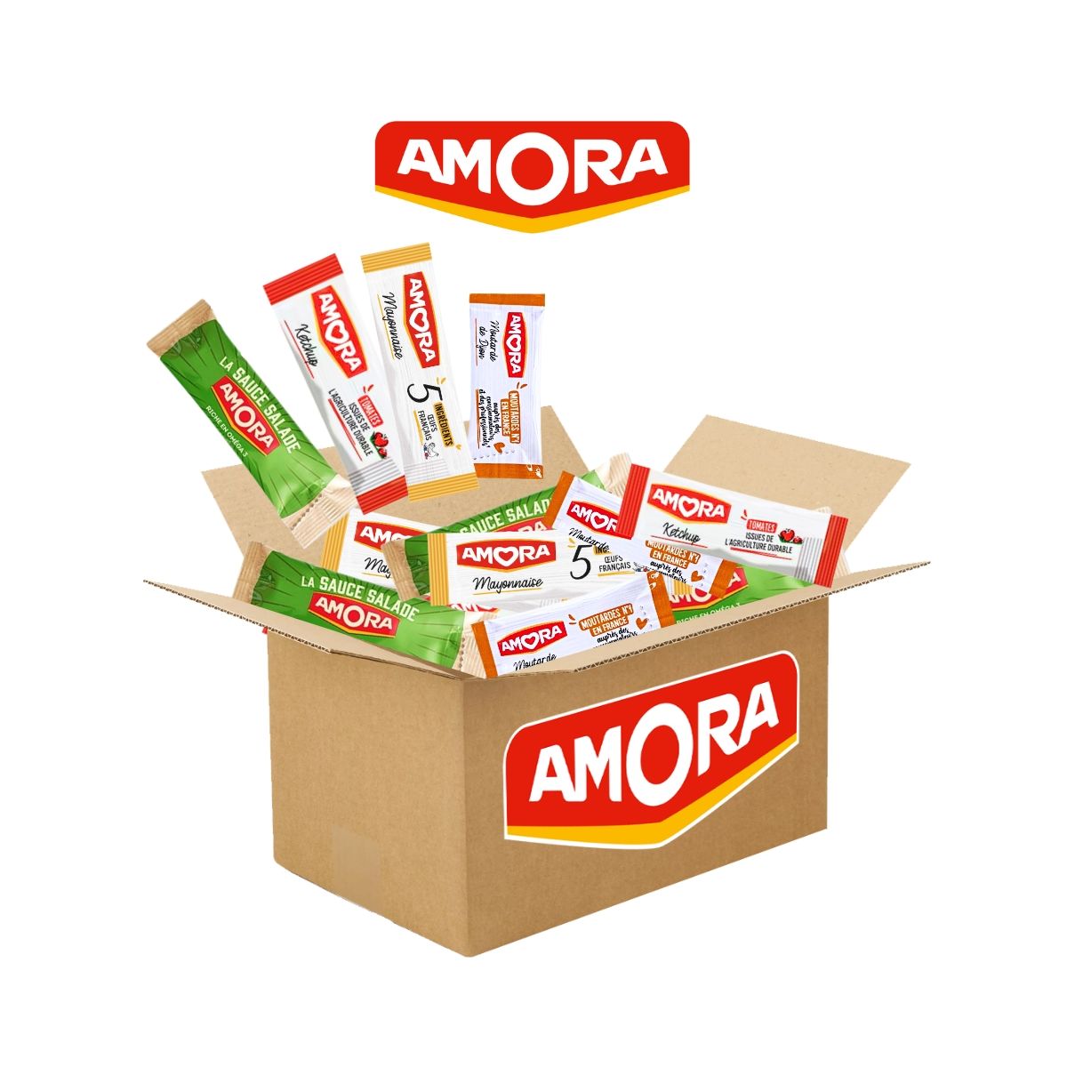 100 sticks amora assortiment