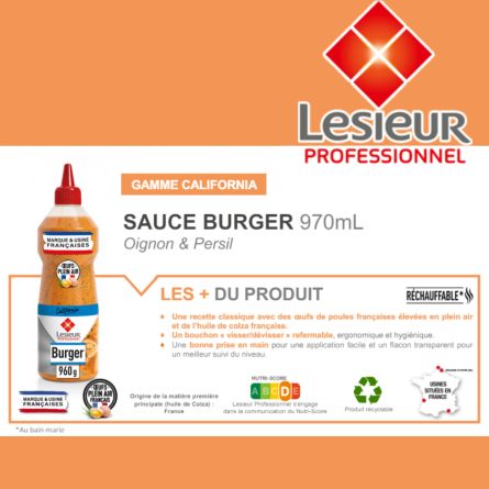 LESIEUR sauce burger 970 ml