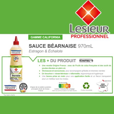 LESIEUR sauce béarnaise 970 ml