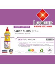 LESIEUR sauce curry 970 ml