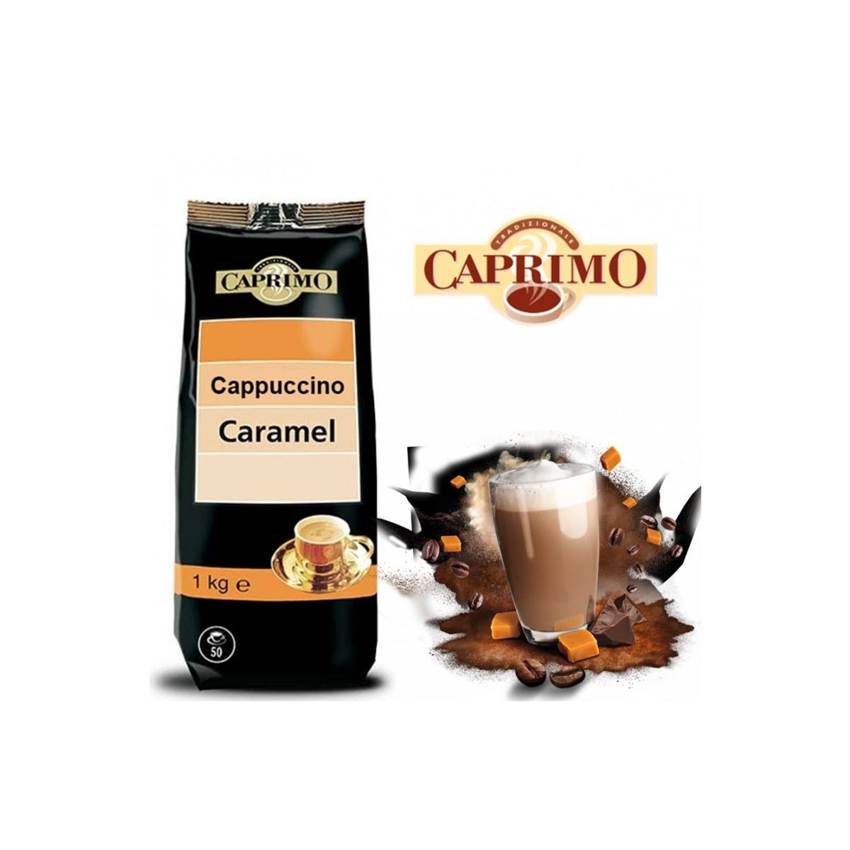 CAPRIMO cappuccino caramel - sachet de 1kg