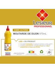 LESIEUR sauce moutarde 970 ml