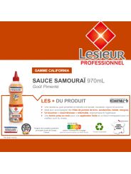 LESIEUR sauce samouraï 970 ml