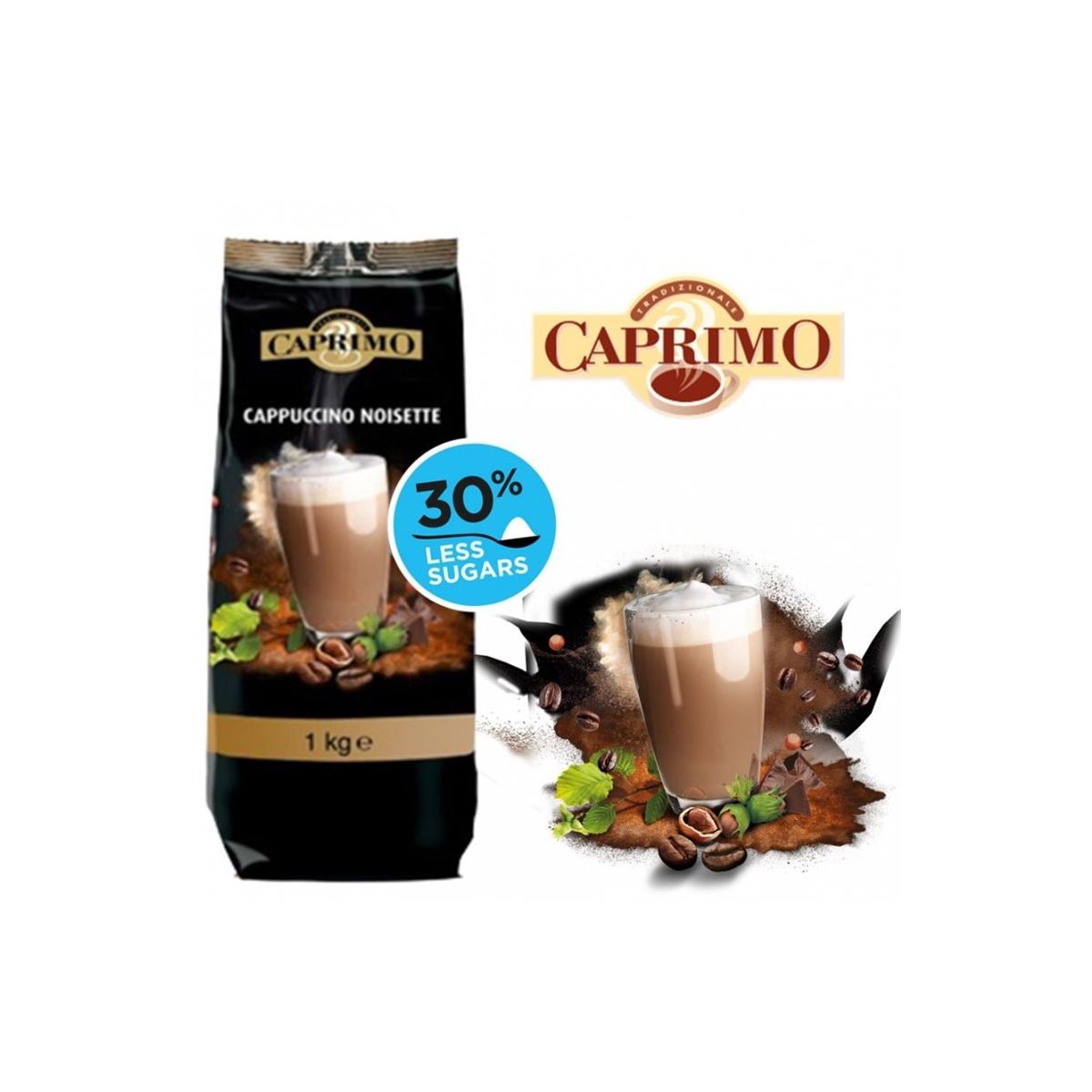 CAPRIMO cappuccino noisette - sachet 1kg