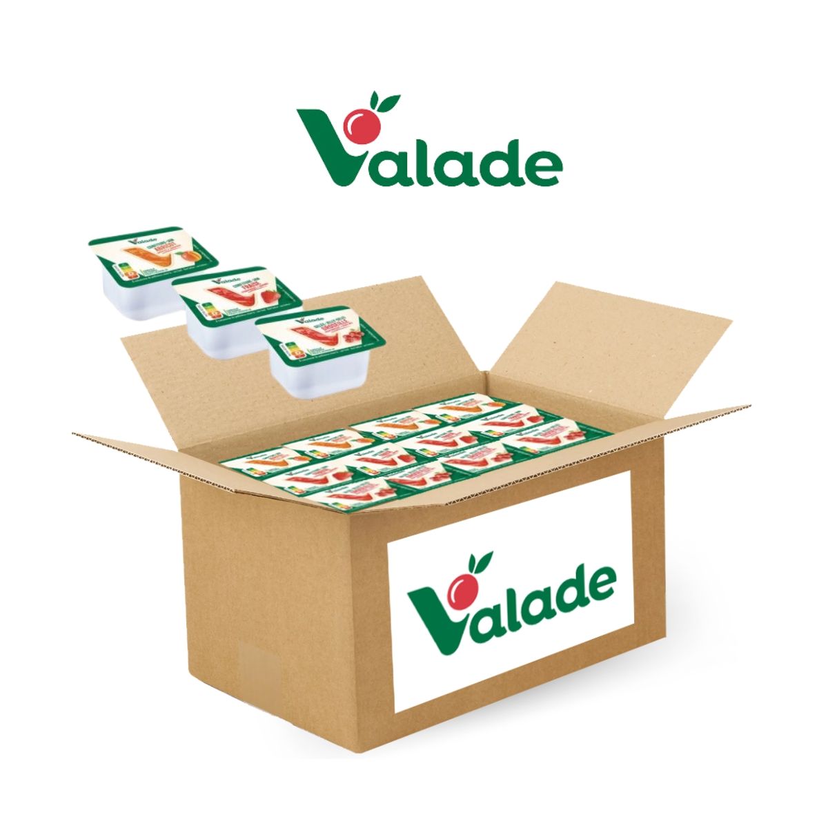 VALADE Assortiment 3 variétés 60 barquettes